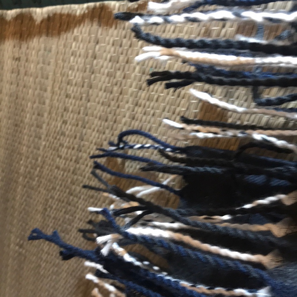 FABFIT FUN/ PLUSH/ wrap/scarf / new/ large/ navy - Picture 6 of 8